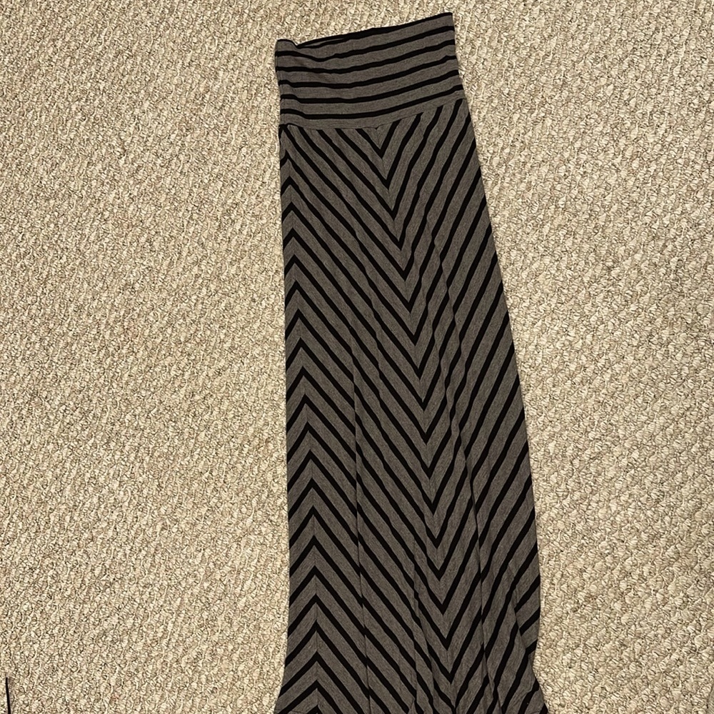 Kismet long striped skirt size xs